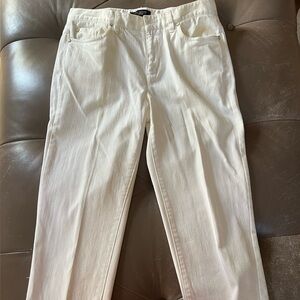 Talbots Flawless White Girlfriend Jeans